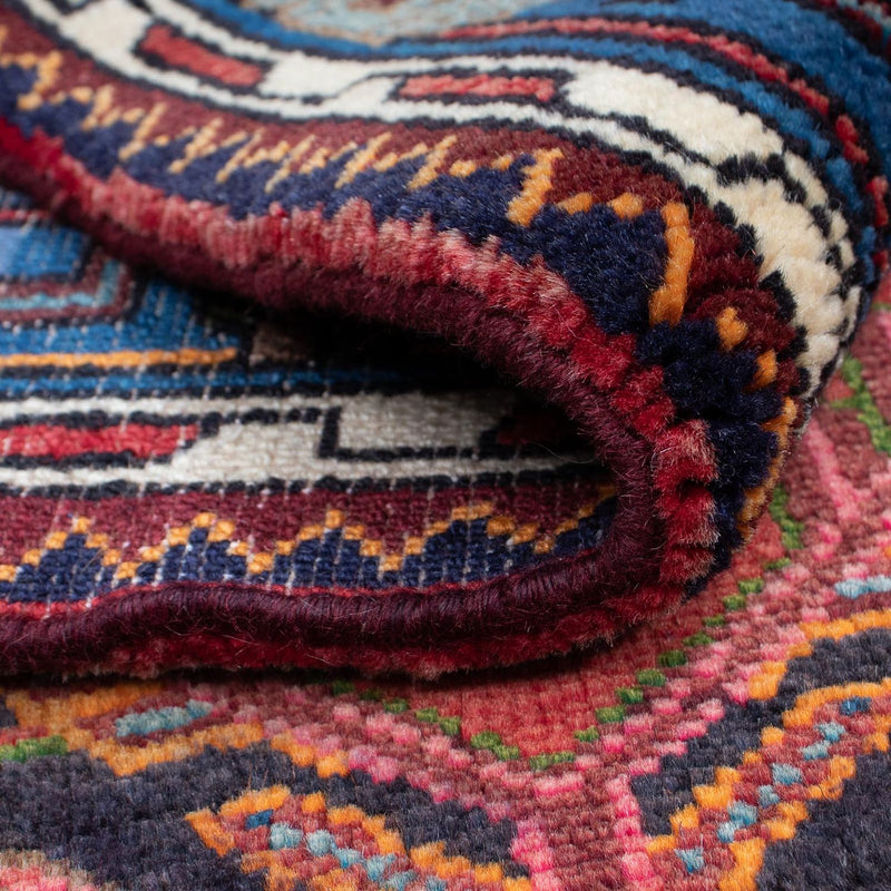 Perser Rug - Nomadic - 125 x 90 cm - dark red