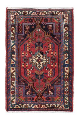 Perser Rug - Nomadic - 125 x 88 cm - rust