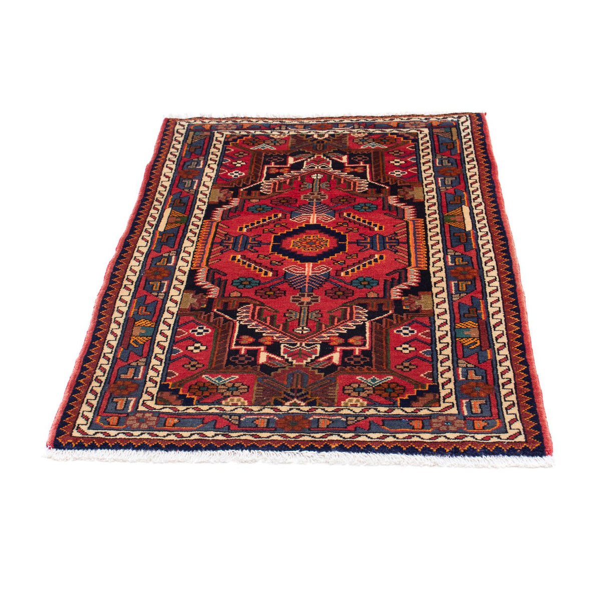 Perser Rug - Nomadic - 127 x 84 cm - red
