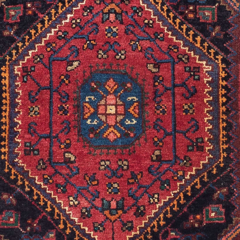 Perser Rug - Nomadic - 138 x 88 cm - dark red