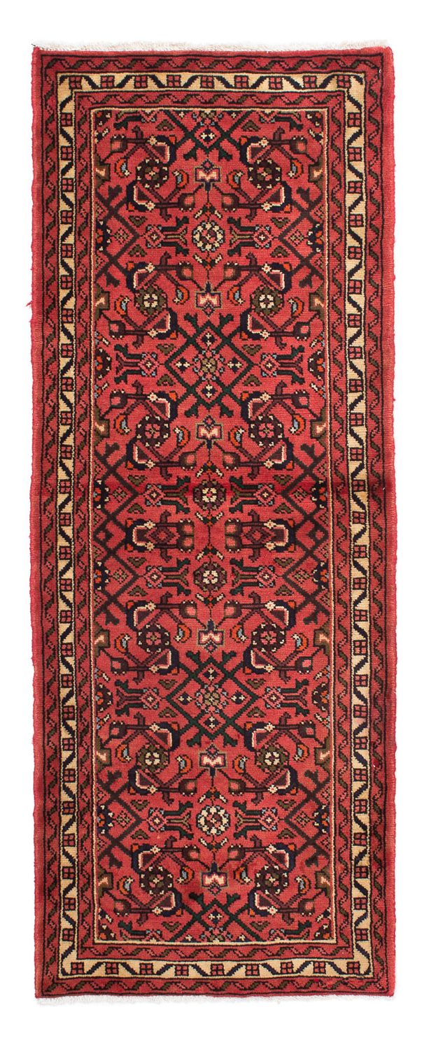 Runner Perser Rug - Nomadic - 198 x 70 cm - dark red