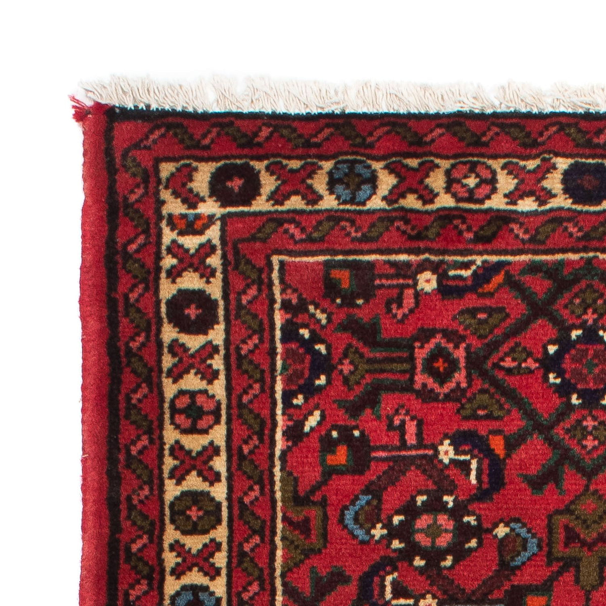 Runner Perser Rug - Nomadic - 195 x 74 cm - dark red