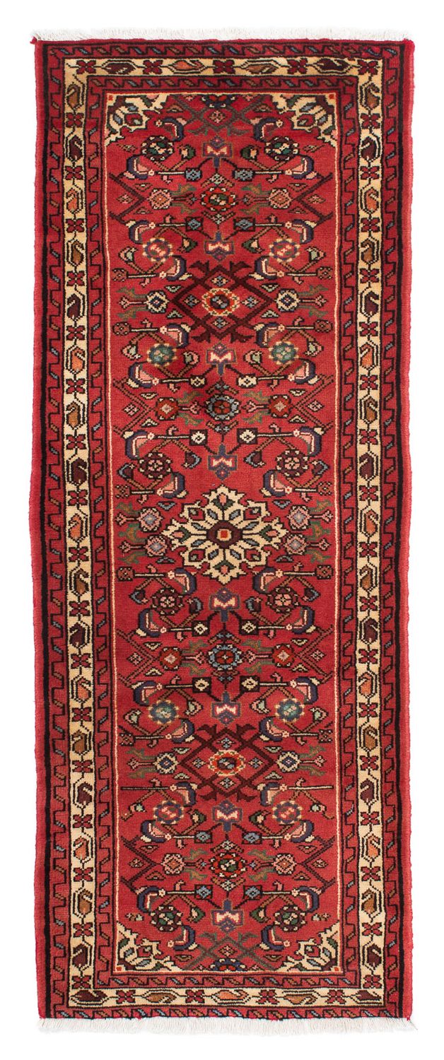 Runner Perser Rug - Nomadic - 205 x 75 cm - dark red