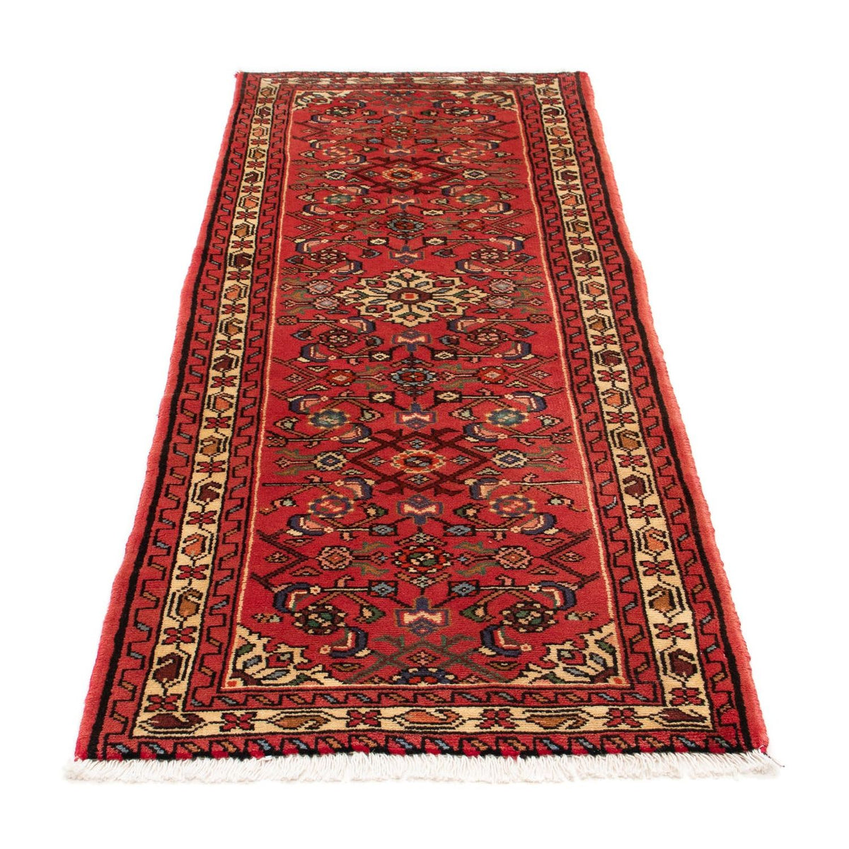 Runner Perser Rug - Nomadic - 205 x 75 cm - dark red