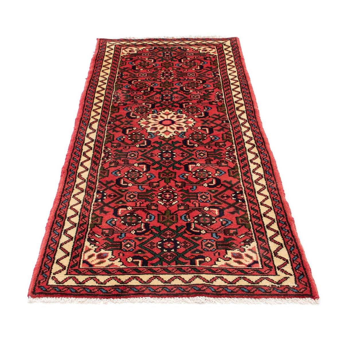 Runner Perser Rug - Nomadic - 190 x 80 cm - dark red