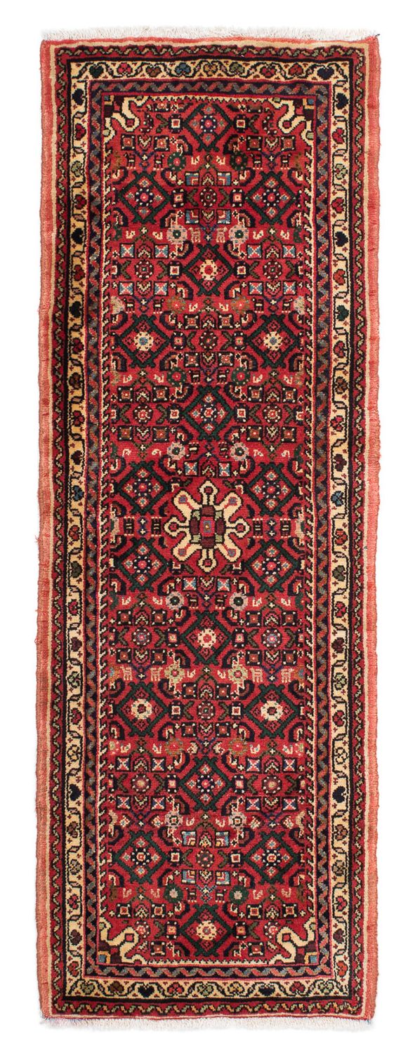 Runner Perser Rug - Nomadic - 205 x 70 cm - dark red