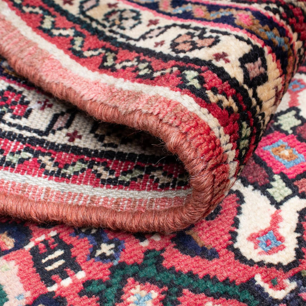 Runner Perser Rug - Nomadic - 205 x 70 cm - dark red