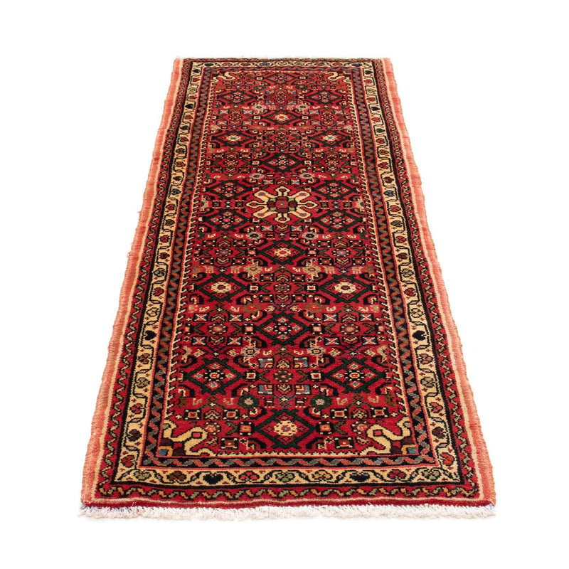 Runner Perser Rug - Nomadic - 205 x 70 cm - dark red