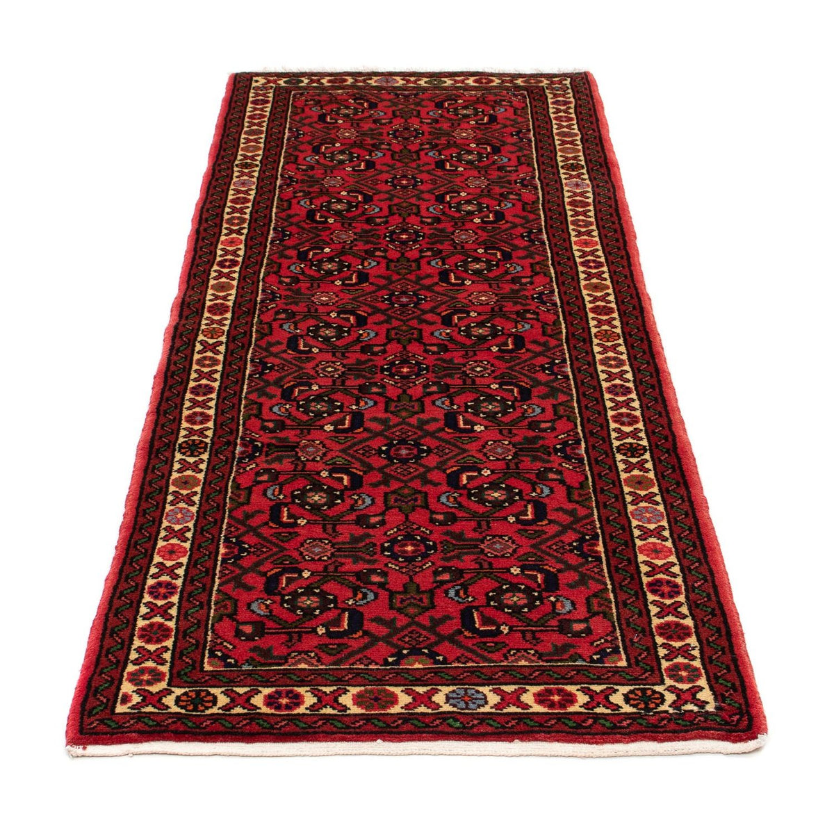 Runner Perser Rug - Nomadic - 195 x 75 cm - dark red