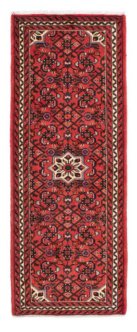 Runner Perser Rug - Nomadic - 198 x 75 cm - dark red