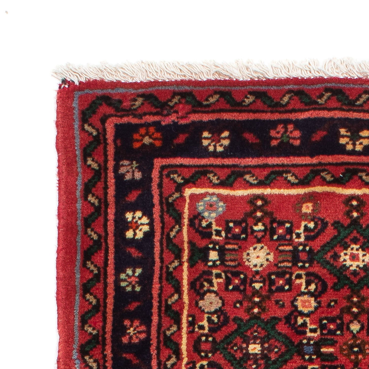 Runner Perser Rug - Nomadic - 205 x 70 cm - dark red