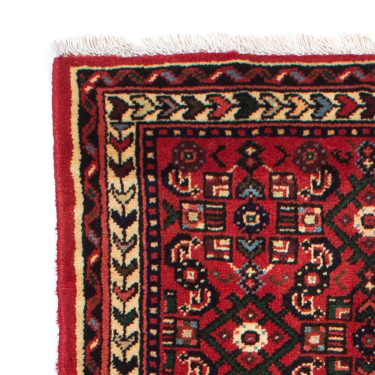 Runner Perser Rug - Nomadic - 210 x 76 cm - dark red