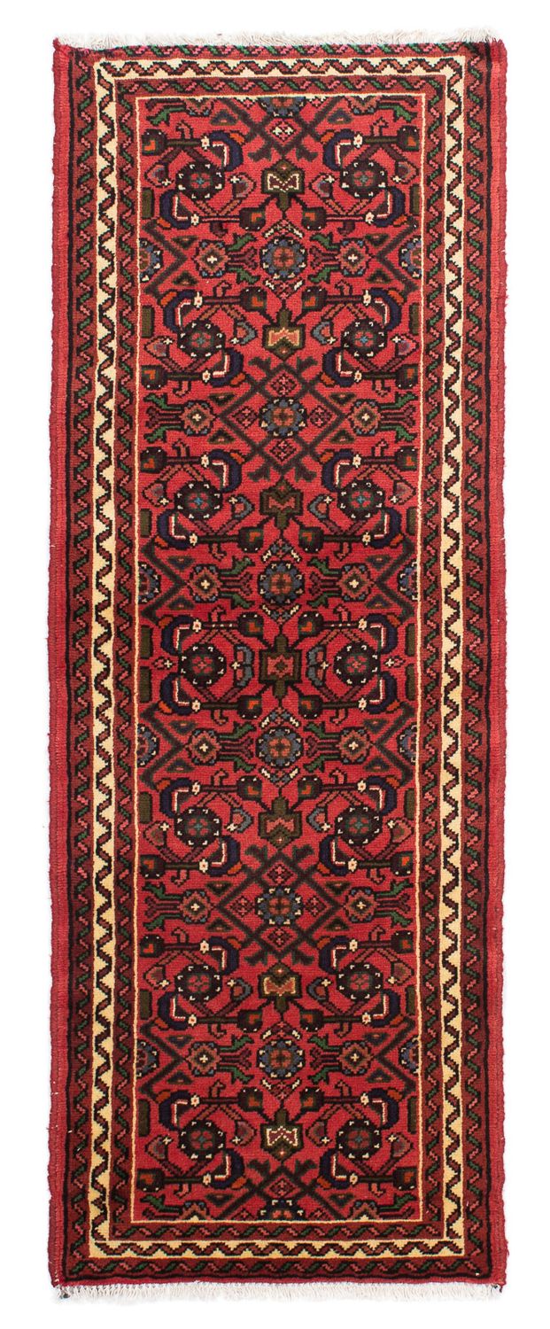 Runner Perser Rug - Nomadic - 195 x 68 cm - dark red
