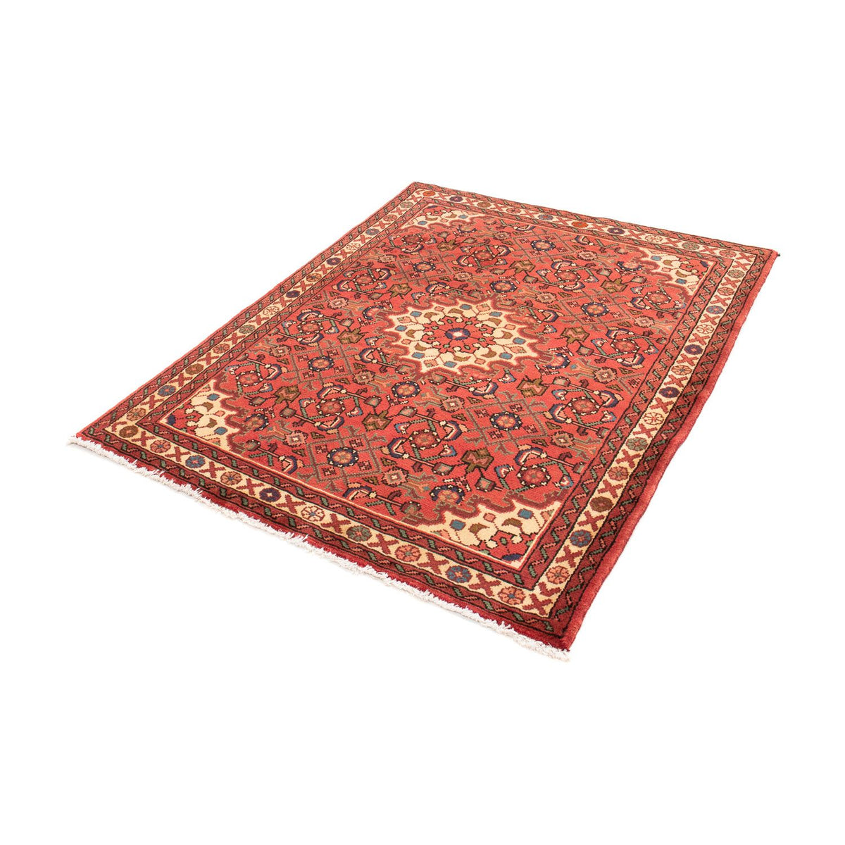 Perser Rug - Nomadic - 135 x 110 cm - light red