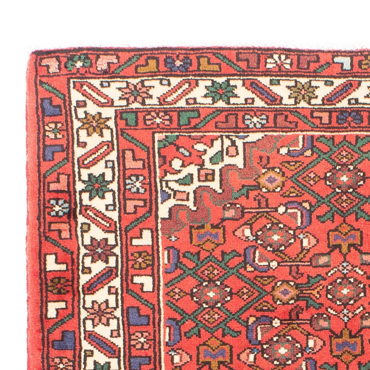 Perser Rug - Nomadic - 147 x 102 cm - red