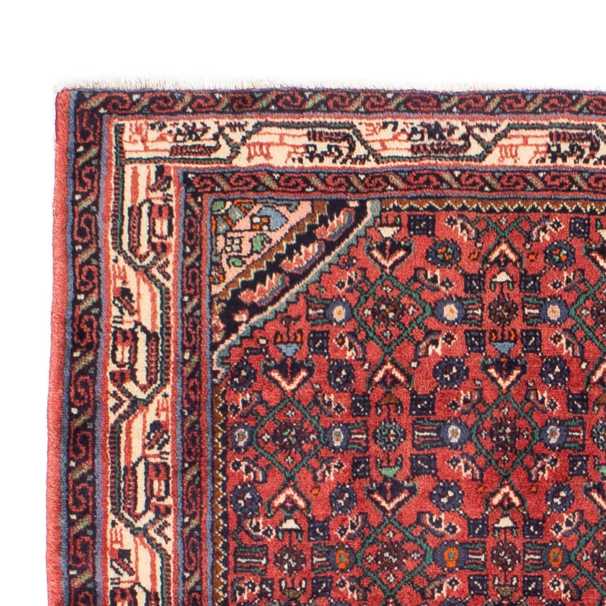 Perser Rug - Nomadic - 142 x 104 cm - dark red