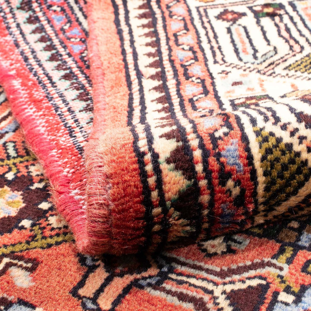 Perser Rug - Nomadic - 152 x 104 cm - red