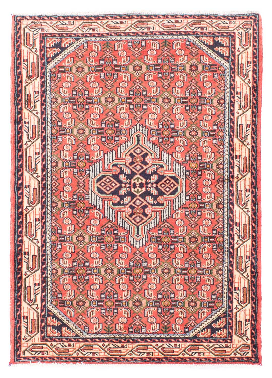 Perser Rug - Nomadic - 145 x 105 cm - red
