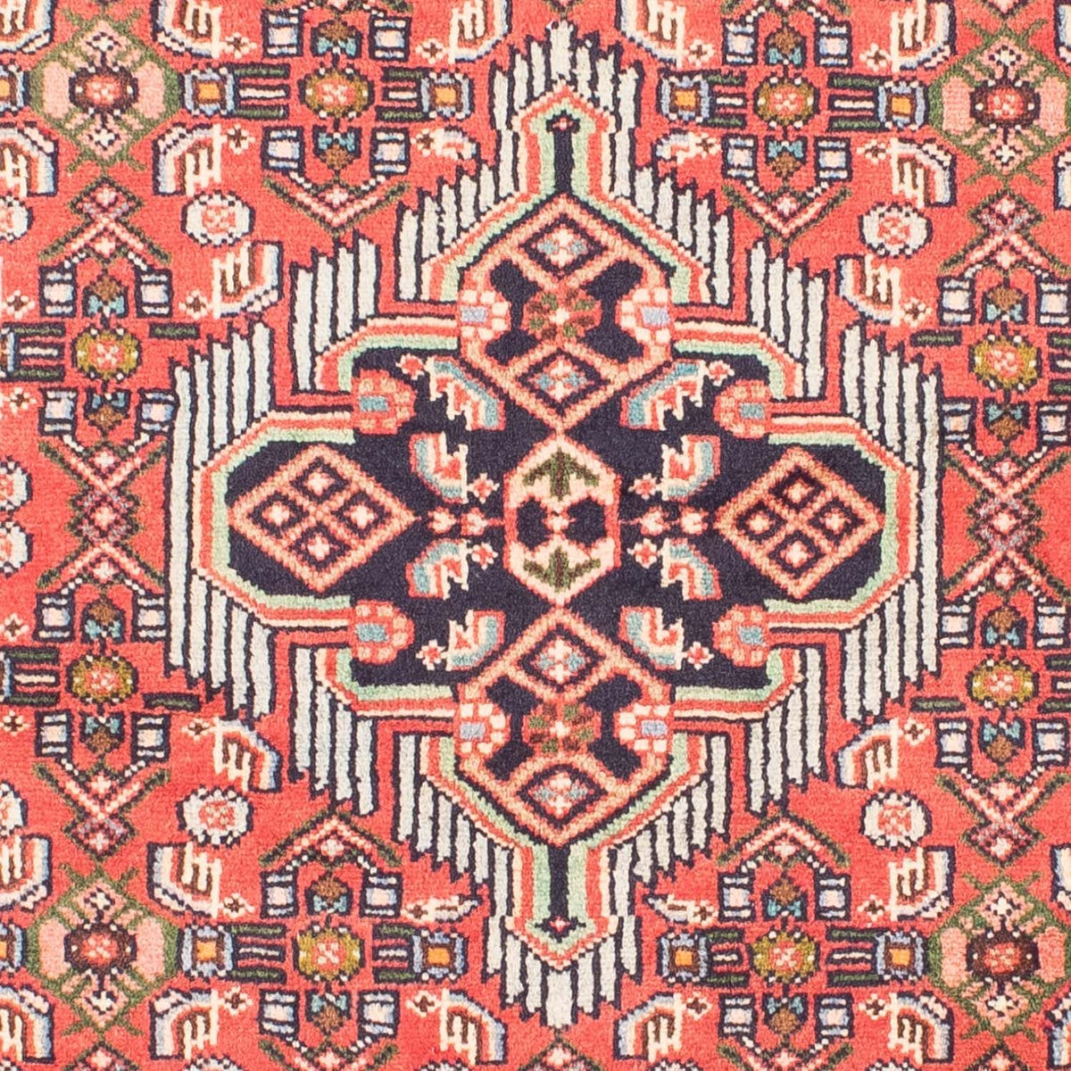 Perser Rug - Nomadic - 145 x 105 cm - red