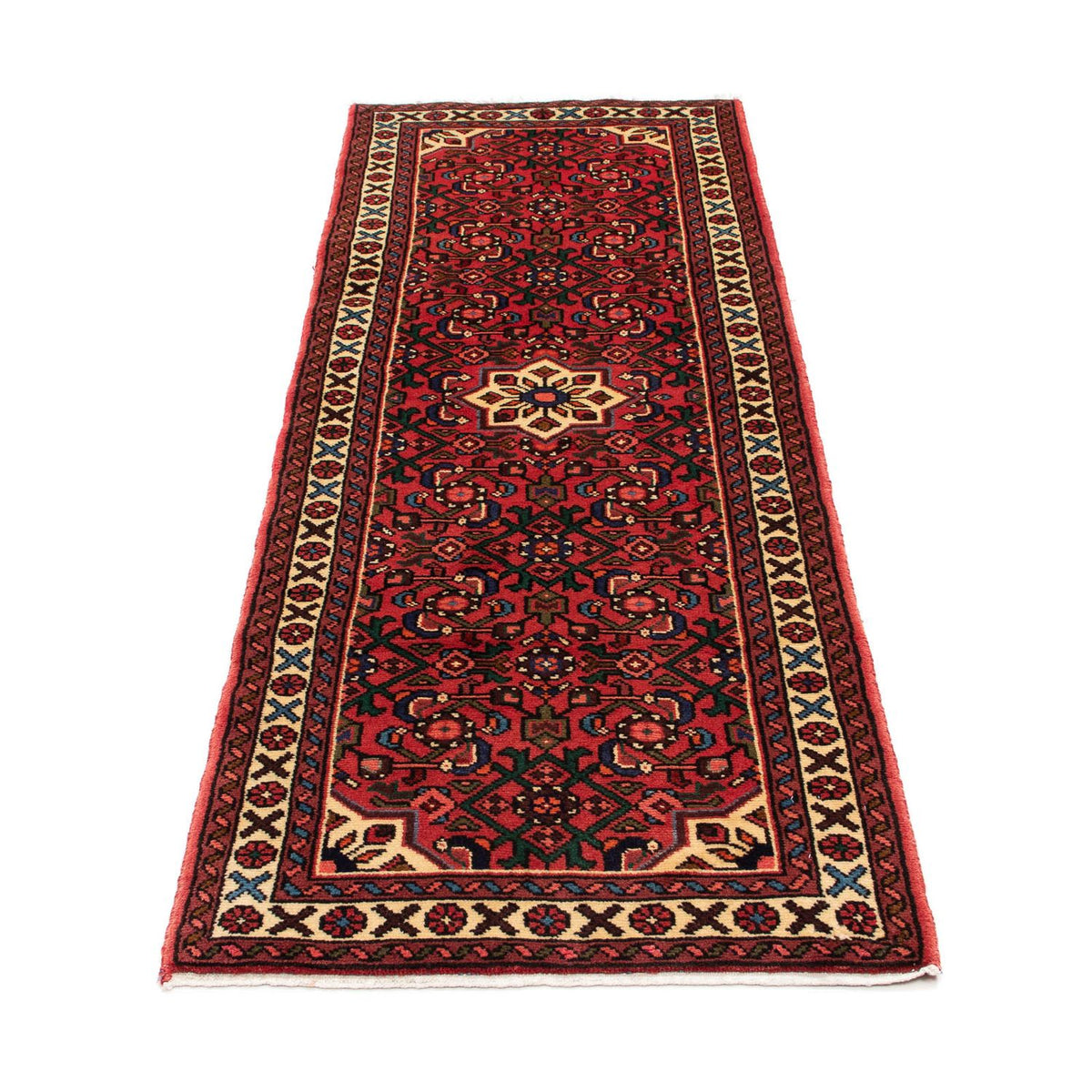 Runner Perser Rug - Nomadic - 203 x 70 cm - dark red