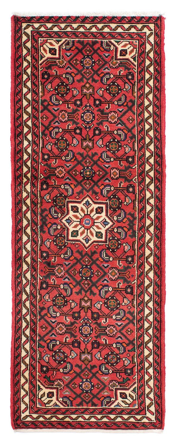 Runner Perser Rug - Nomadic - 200 x 73 cm - dark red