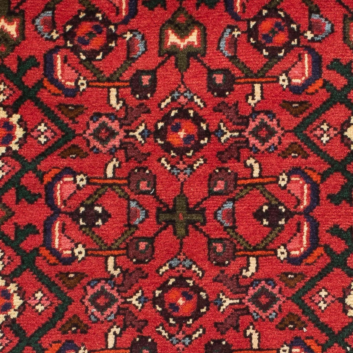 Runner Perser Rug - Nomadic - 200 x 76 cm - dark red