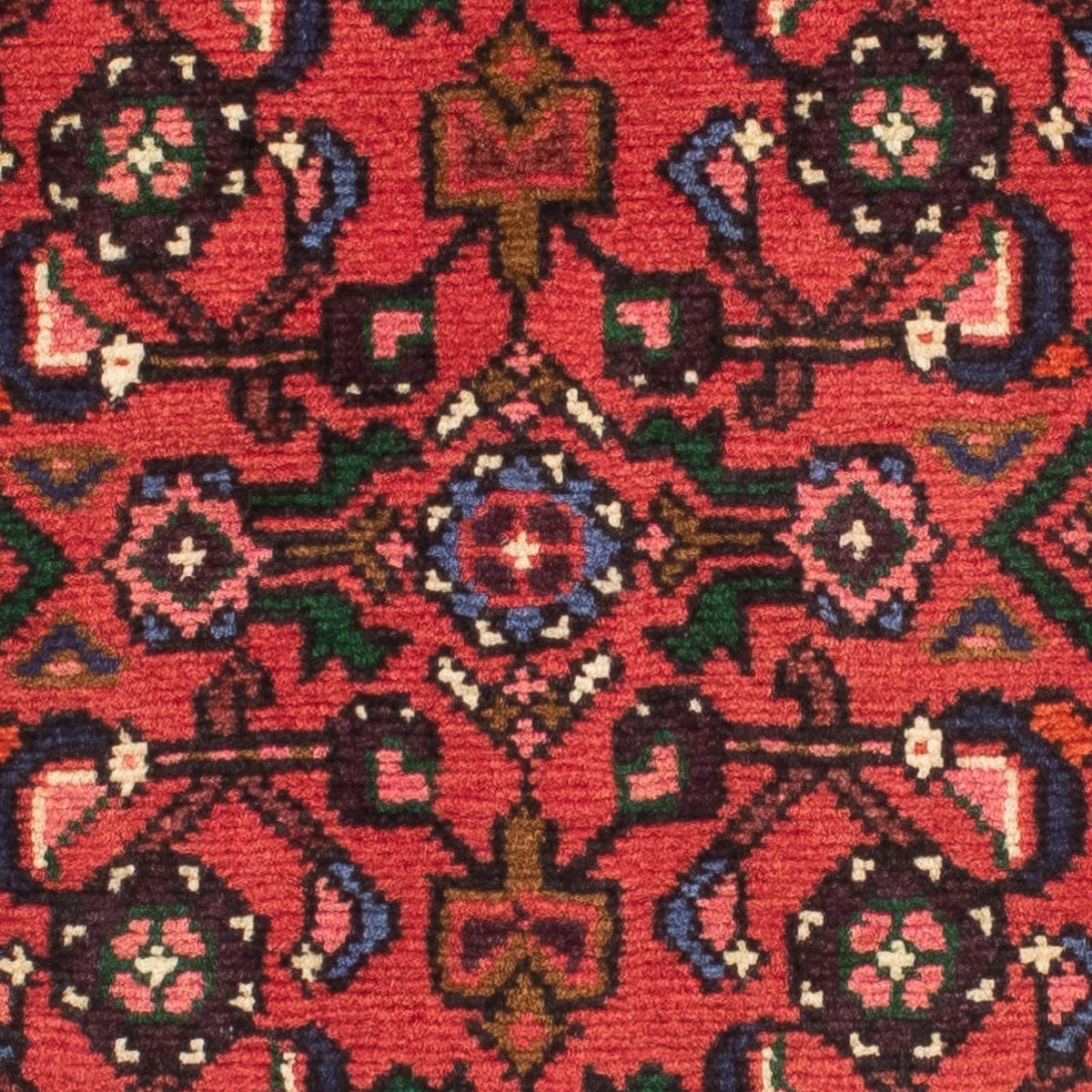 Runner Perser Rug - Nomadic - 195 x 68 cm - dark red