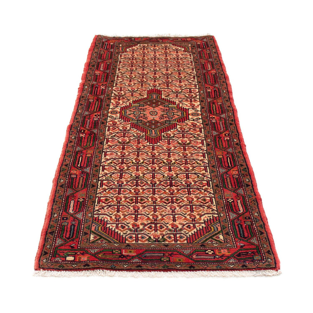 Runner Perser Rug - Nomadic - 195 x 76 cm - dark red