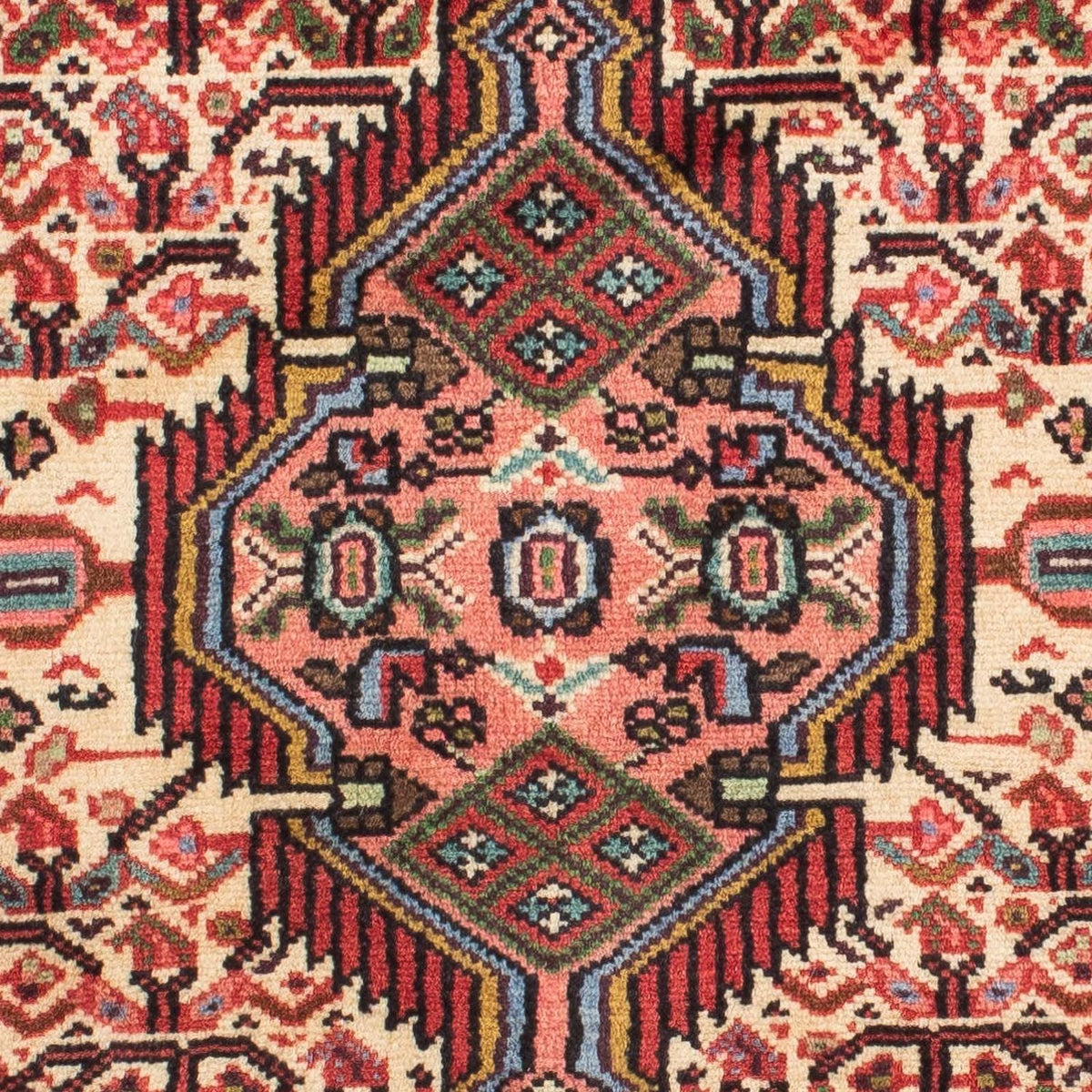 Runner Perser Rug - Nomadic - 217 x 85 cm - light red