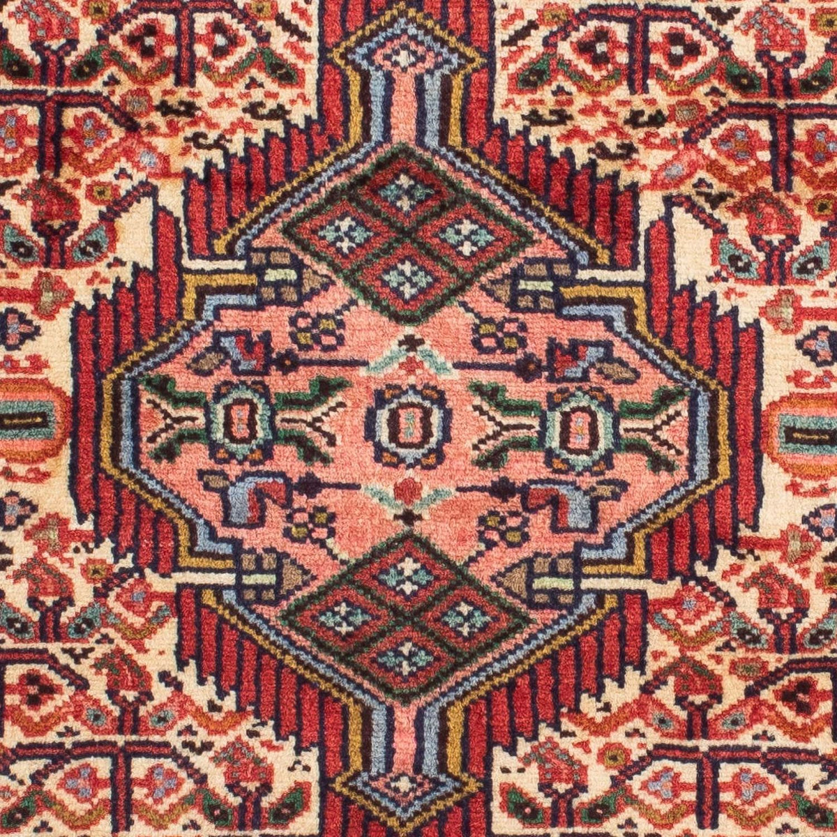 Runner Perser Rug - Nomadic - 207 x 86 cm - light red