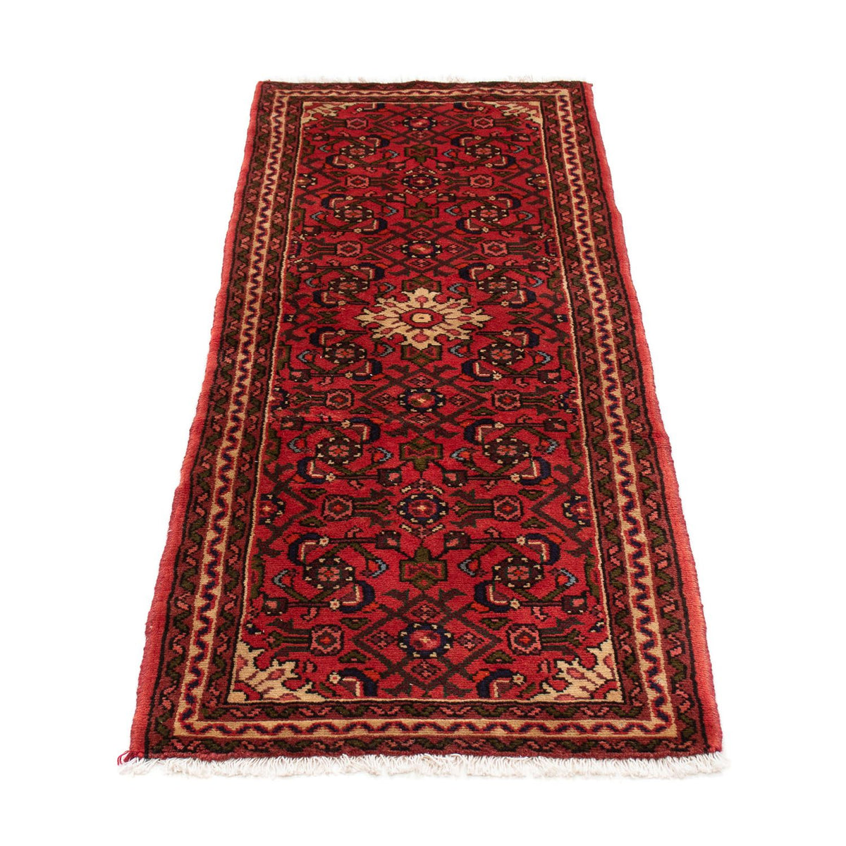 Runner Perser Rug - Nomadic - 200 x 67 cm - dark red