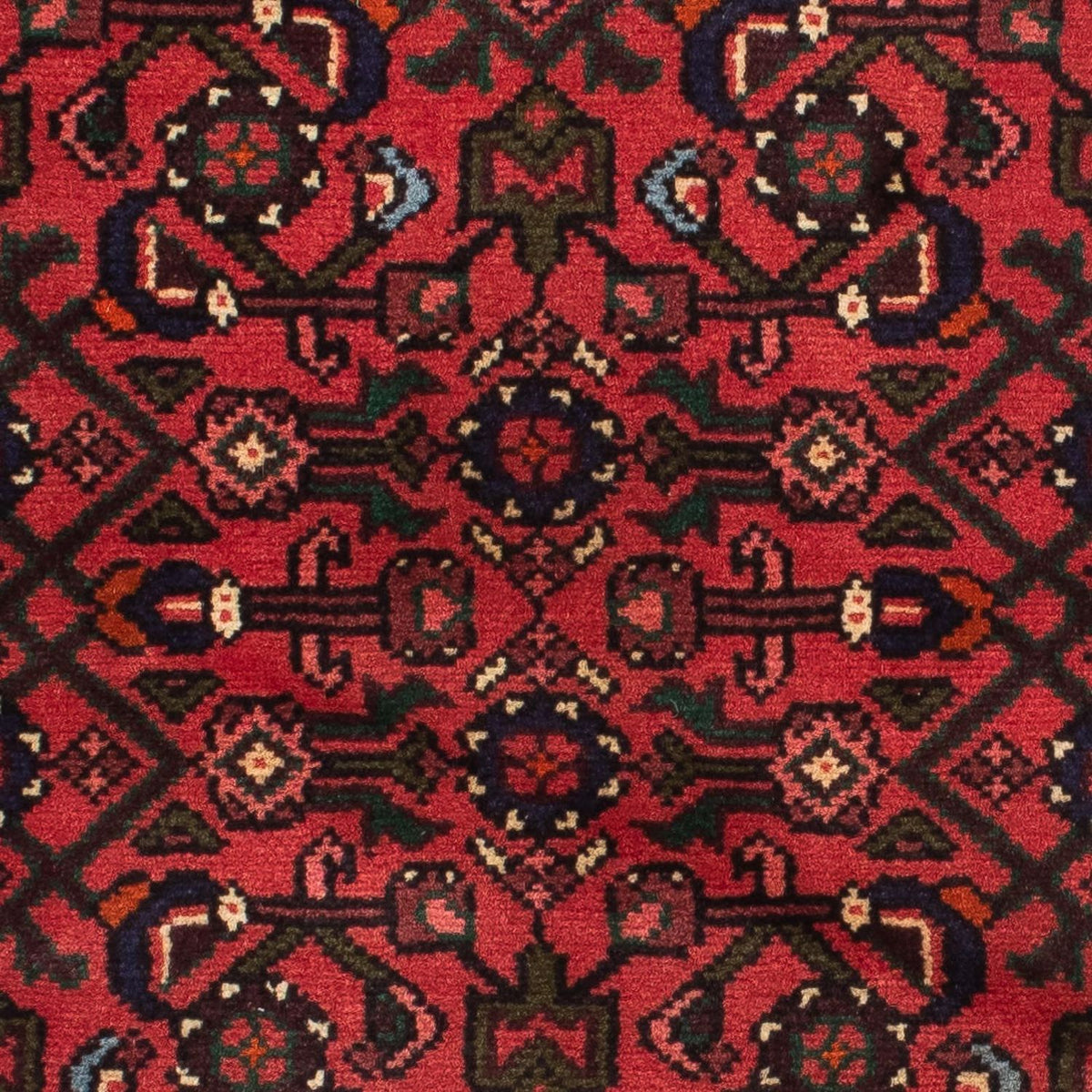 Runner Perser Rug - Nomadic - 195 x 75 cm - dark red