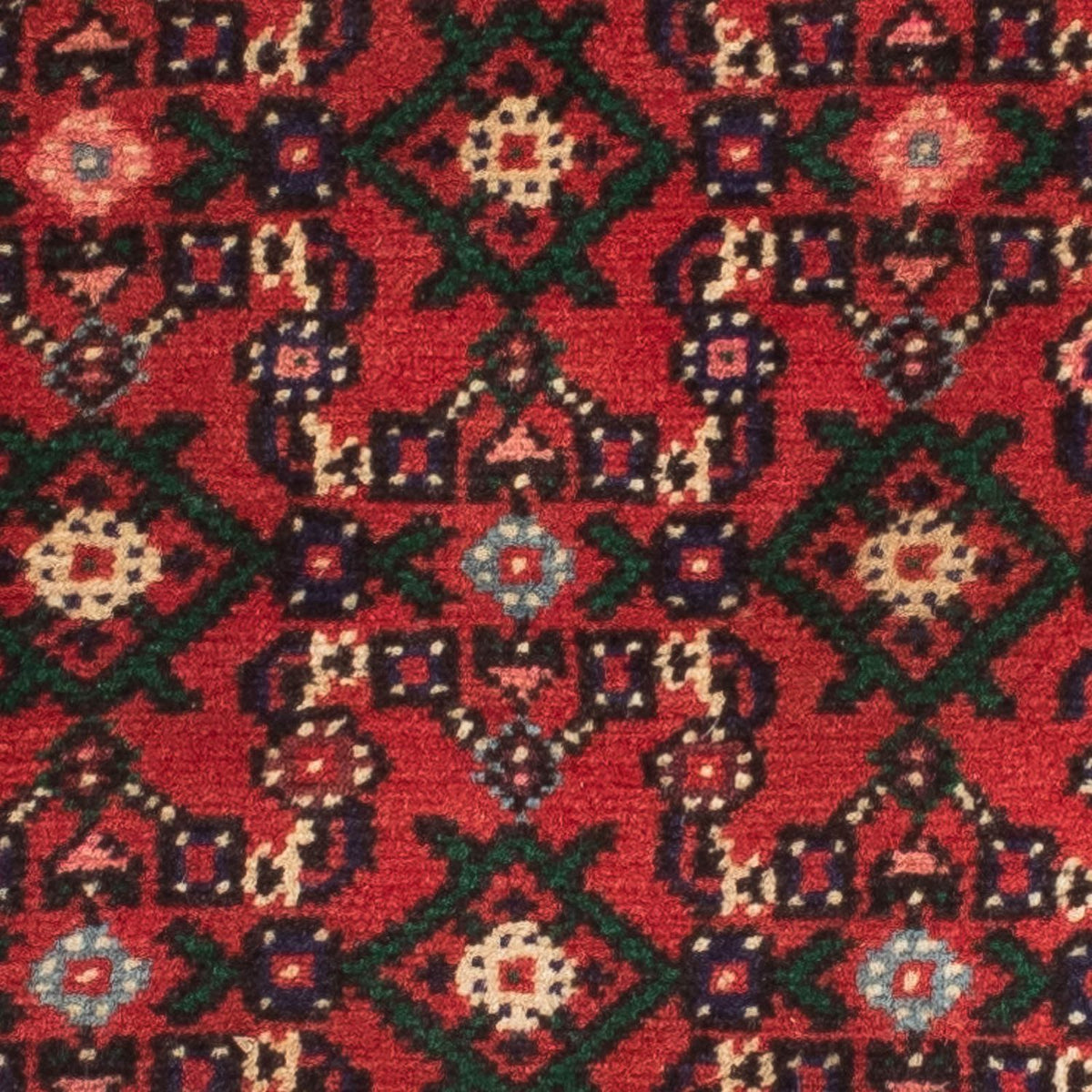 Runner Perser Rug - Nomadic - 196 x 70 cm - dark red