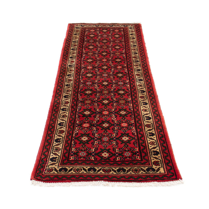 Runner Perser Rug - Nomadic - 196 x 70 cm - dark red