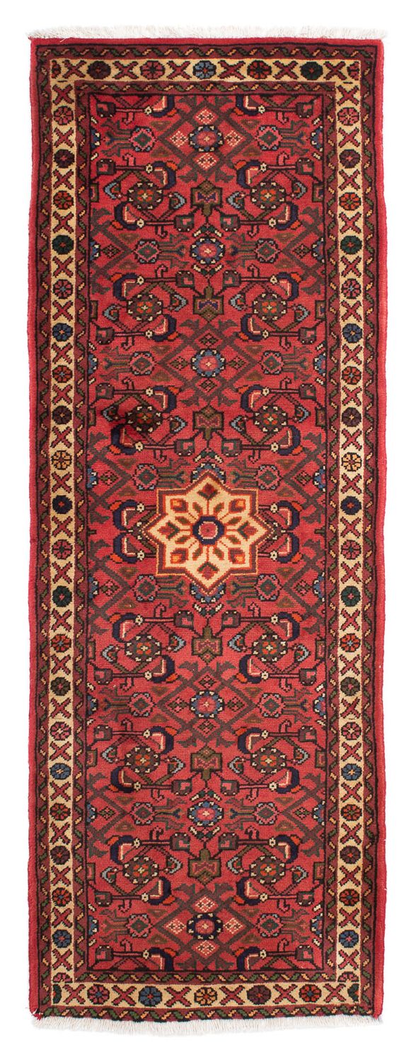 Runner Perser Rug - Nomadic - 210 x 73 cm - dark red