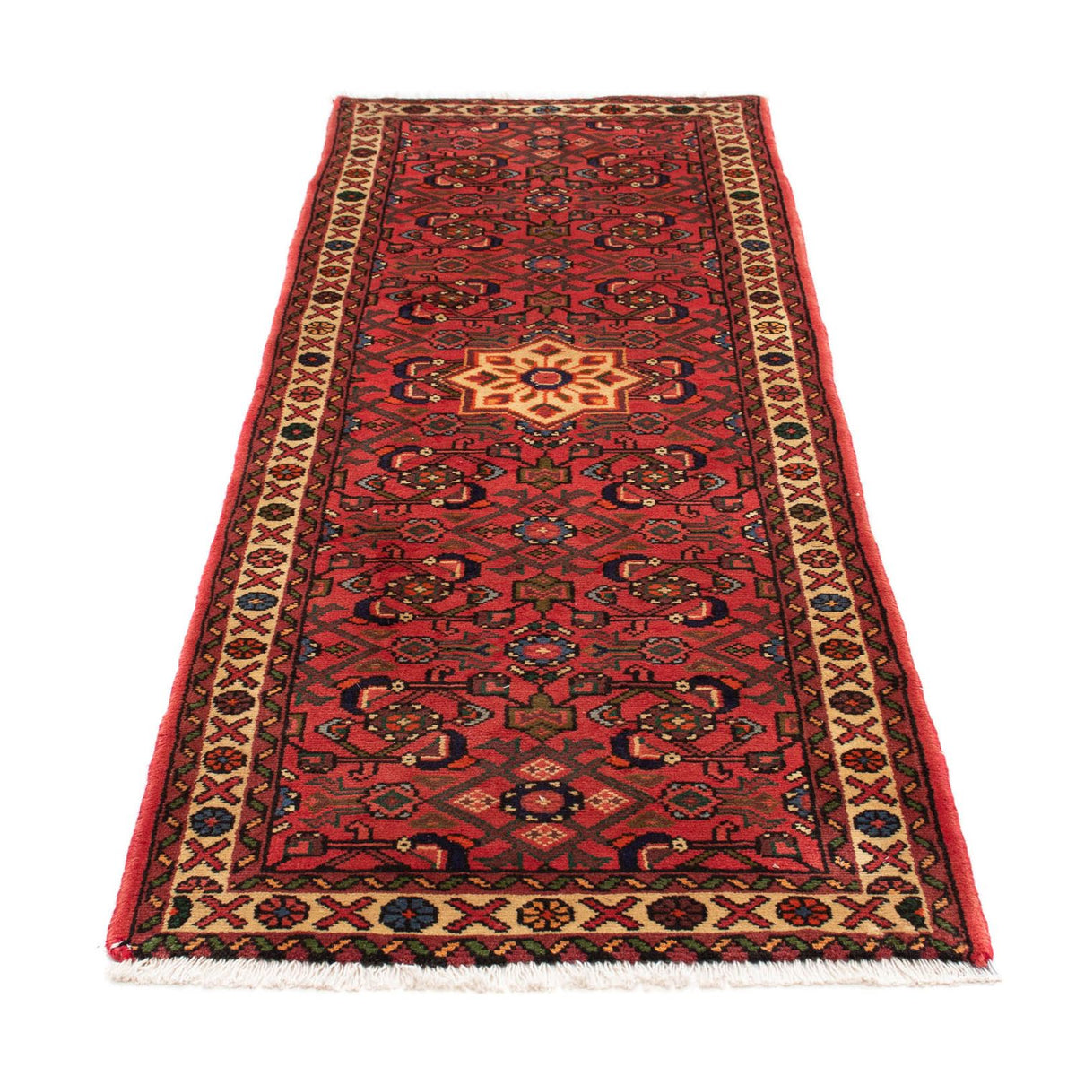 Runner Perser Rug - Nomadic - 210 x 73 cm - dark red