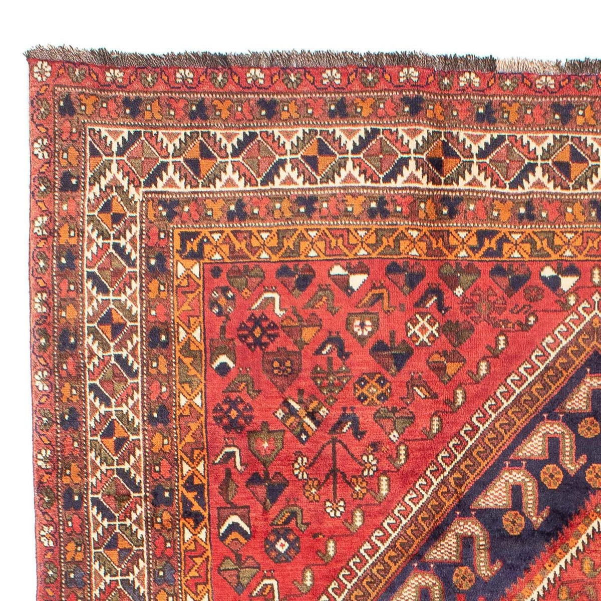 Perser Rug - Nomadic - 298 x 207 cm - red