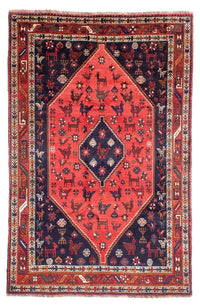 Perser Rug - Nomadic - 300 x 200 cm - red