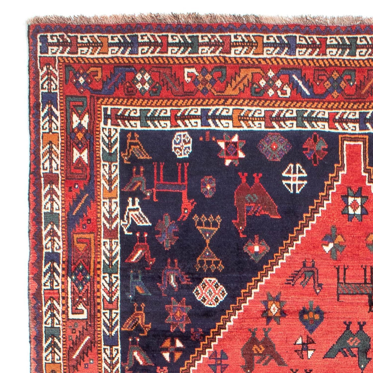 Perser Rug - Nomadic - 300 x 200 cm - red