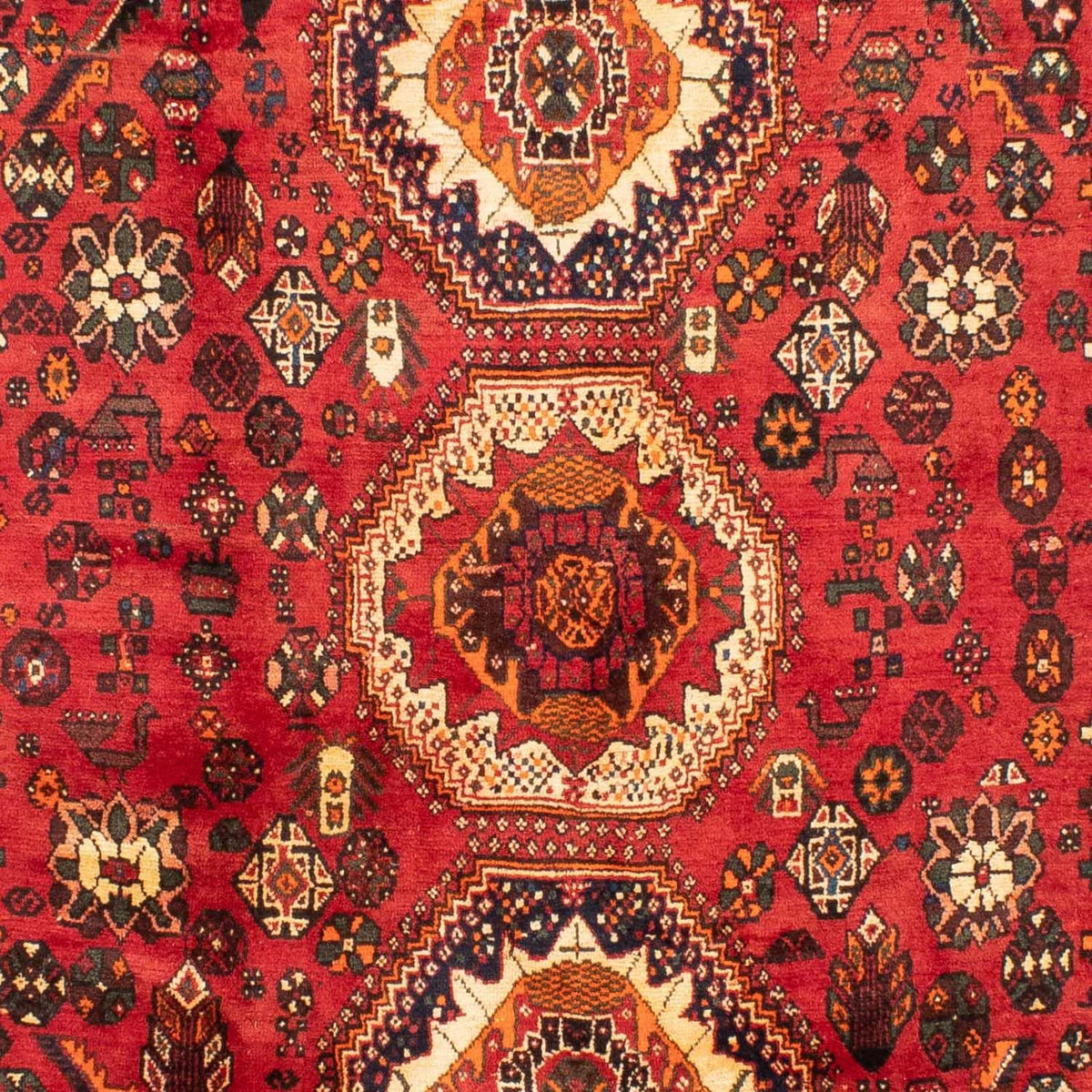 Perser Rug - Nomadic - 260 x 193 cm - red