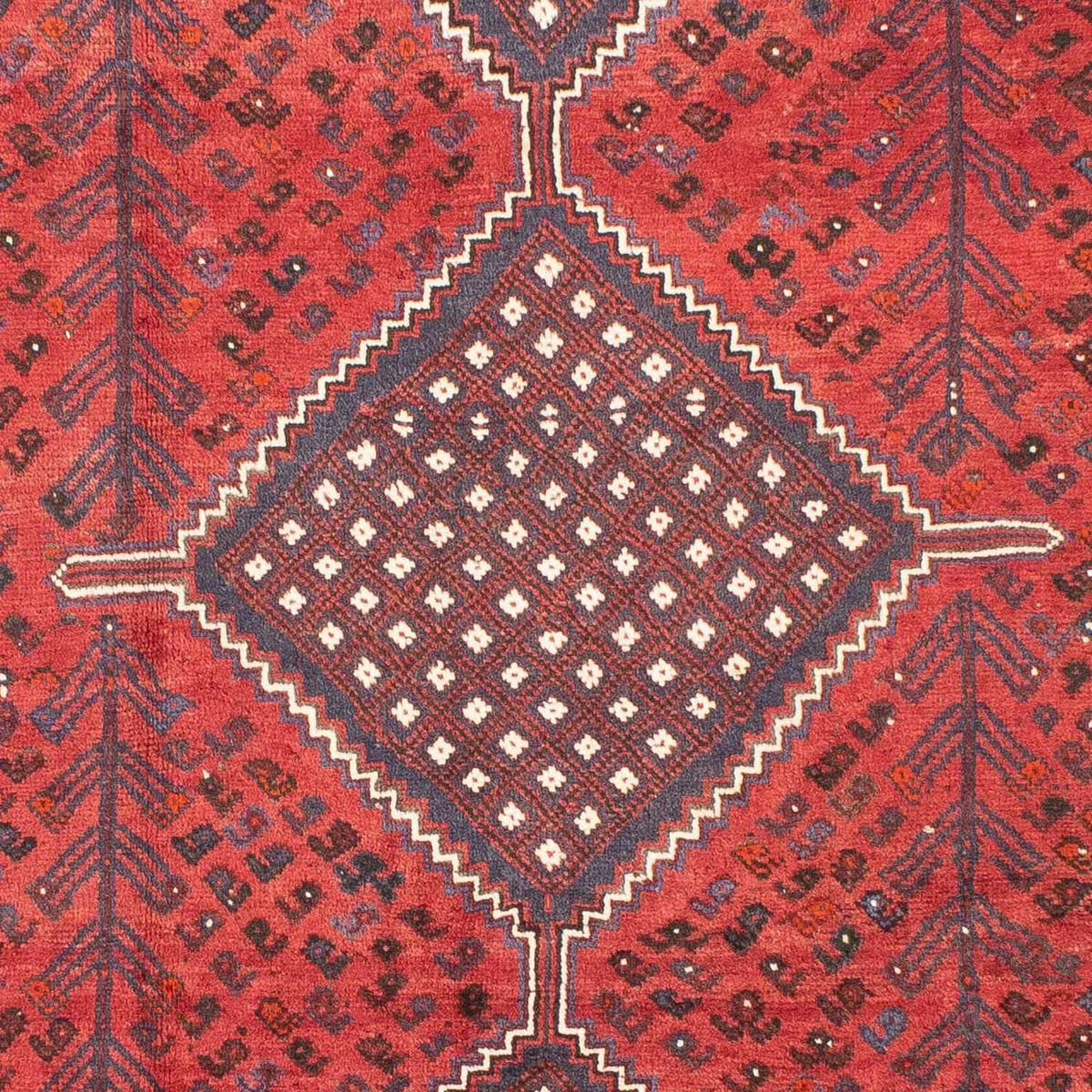 Perser Rug - Nomadic - 310 x 215 cm - red