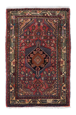 Perser Rug - Nomadic - 110 x 76 cm - light red