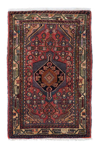 Perser Rug - Nomadic - 110 x 76 cm - light red