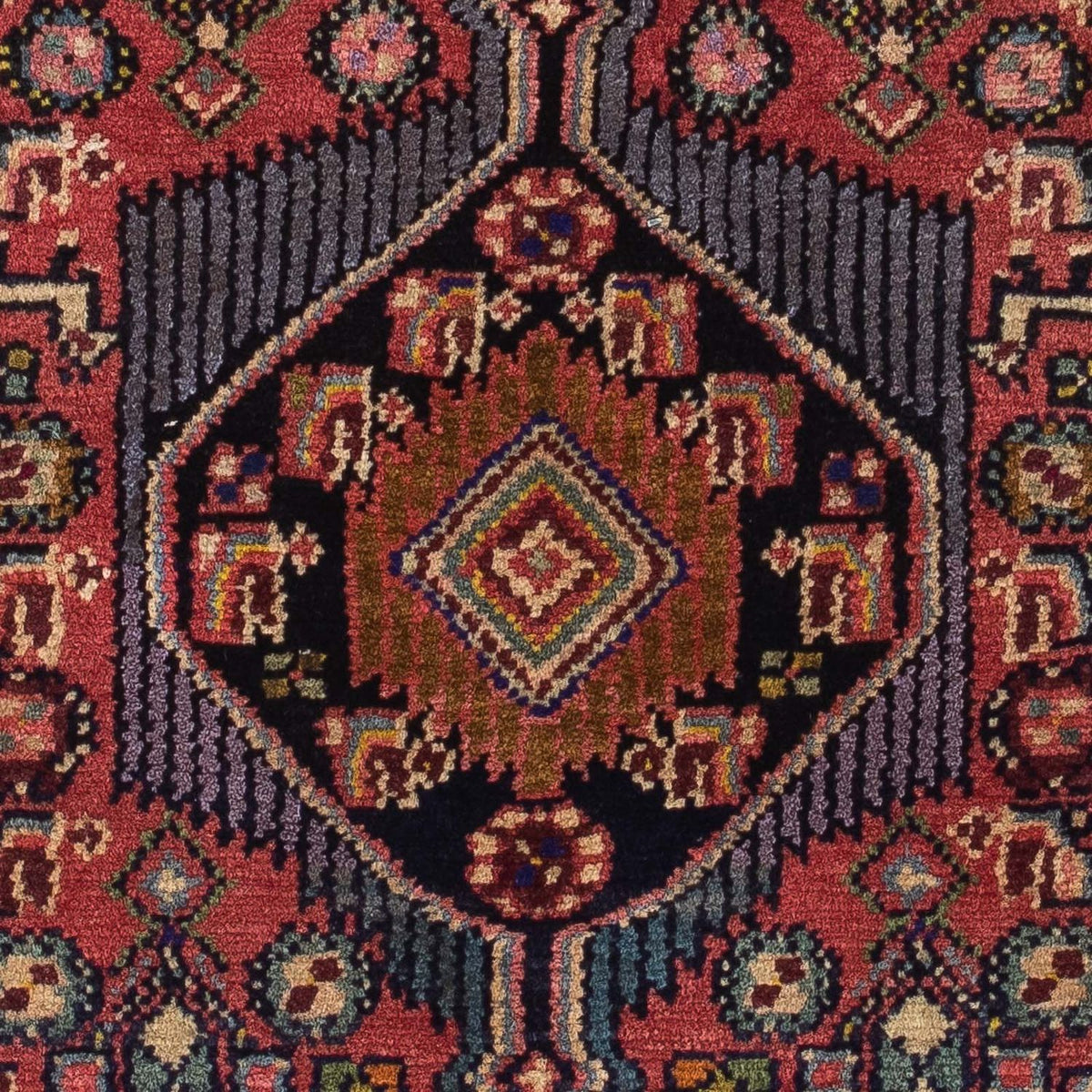 Perser Rug - Nomadic - 110 x 76 cm - light red