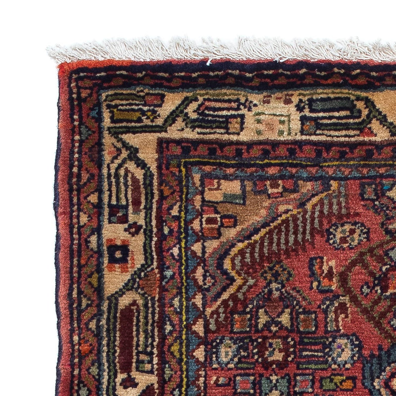 Perser Rug - Nomadic - 110 x 76 cm - light red