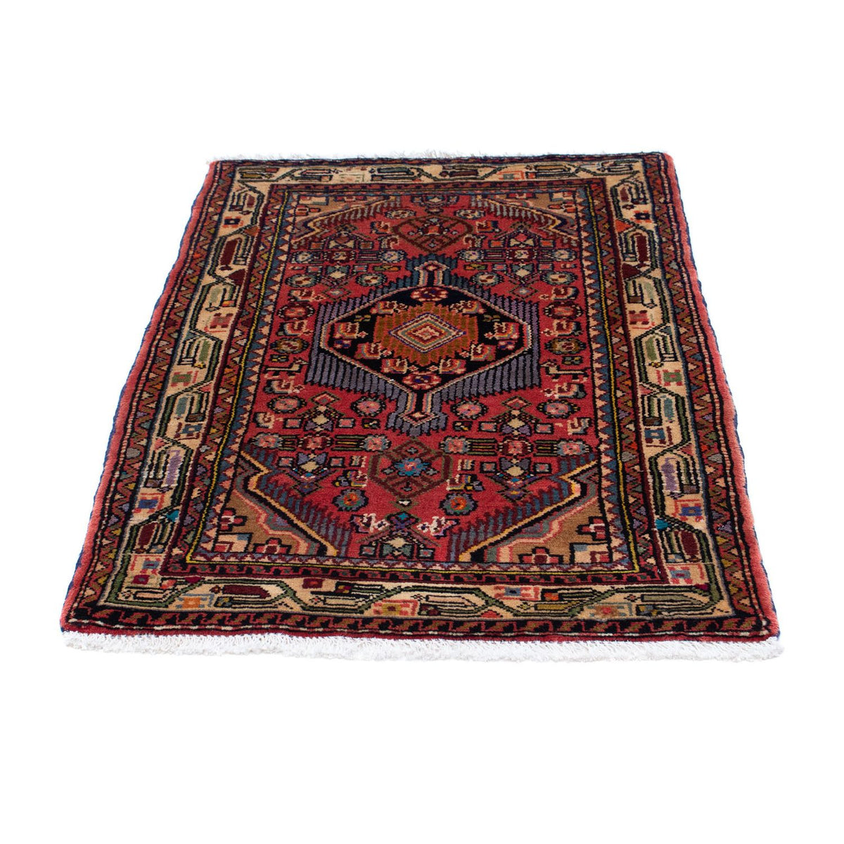 Perser Rug - Nomadic - 110 x 76 cm - light red
