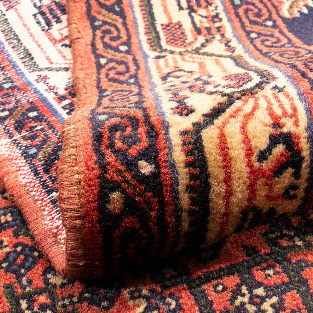 Perser Rug - Nomadic - 150 x 98 cm - light red