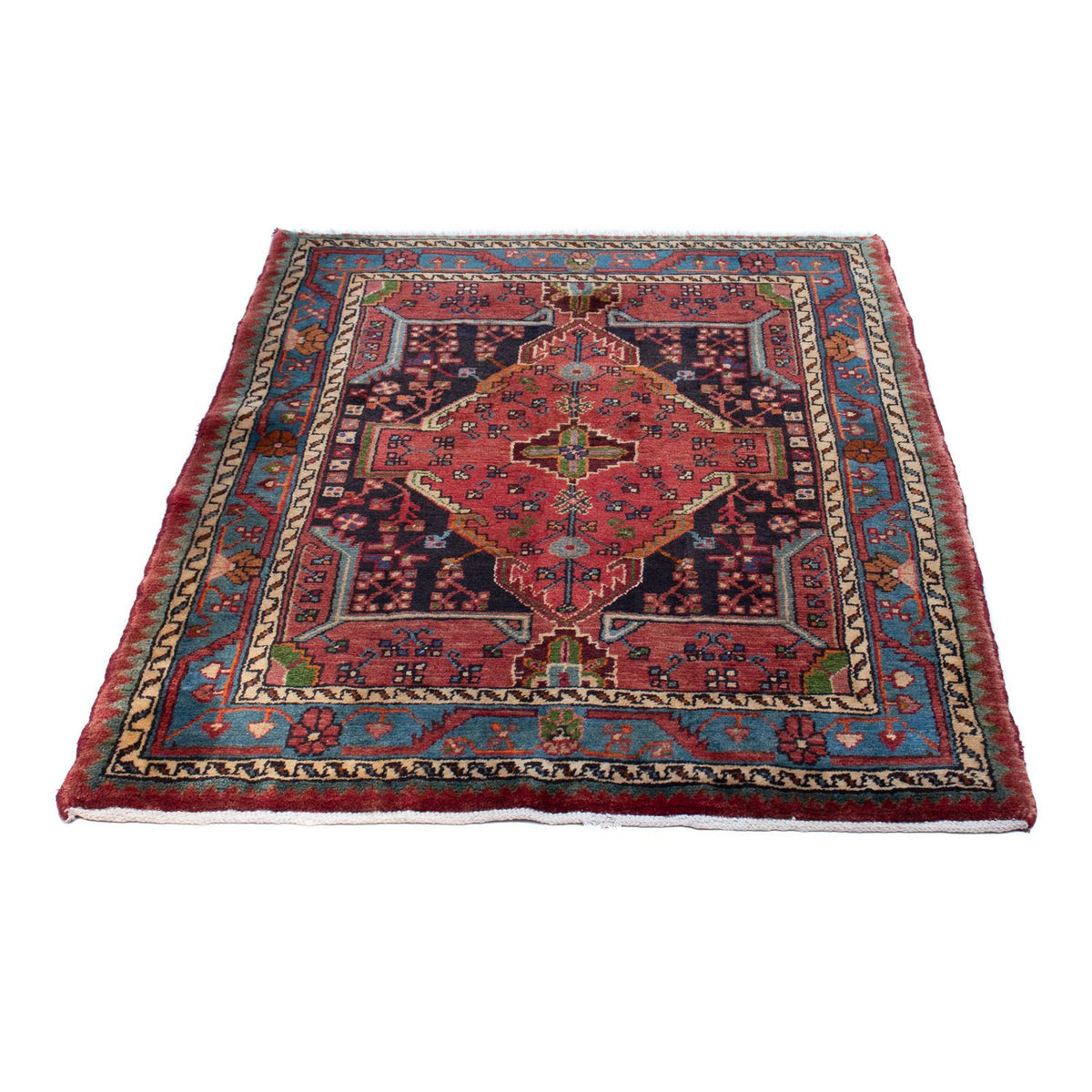Perser Rug - Nomadic - 155 x 108 cm - dark red