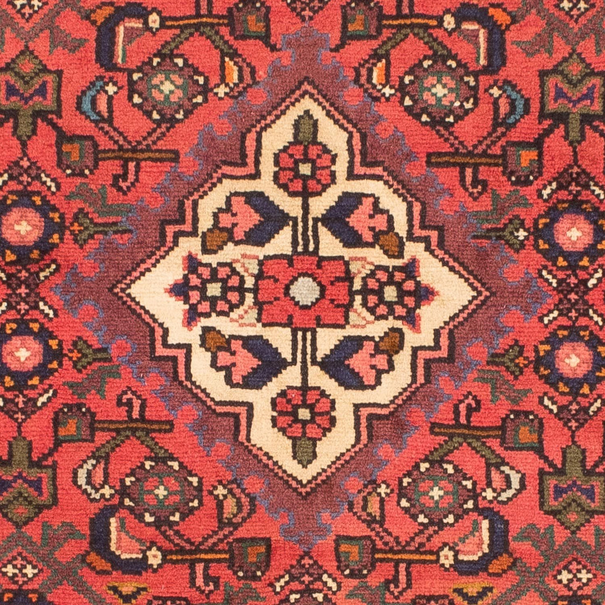 Perser Rug - Nomadic - 150 x 103 cm - red