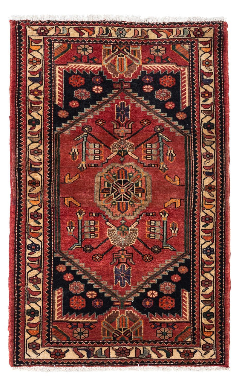 Perser Rug - Nomadic - 142 x 90 cm - red